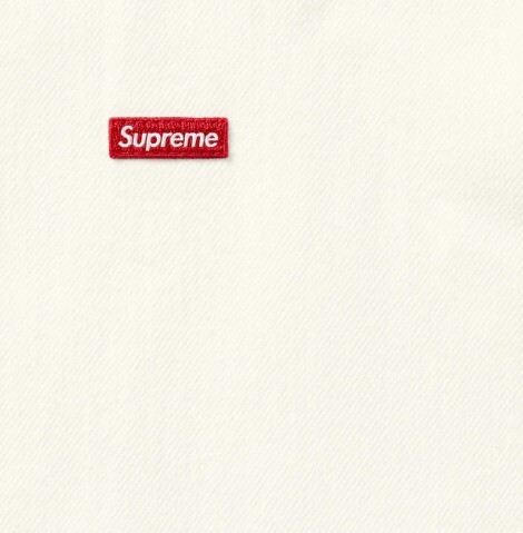 送料無料【白・XXL】 25ss Small Box Denim Shirt supreme 国内 新品未開封 シュプリーム white ホワイト スモールボックス デニムシャツ