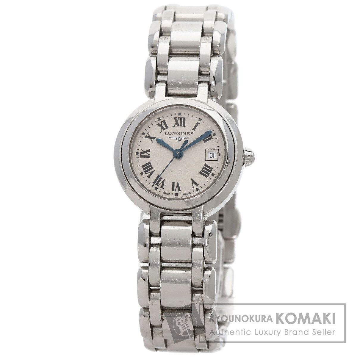LONGINES ロンジン L8.110.4 プリマルナ 腕時計 ステンレススチール SS レディース 中古