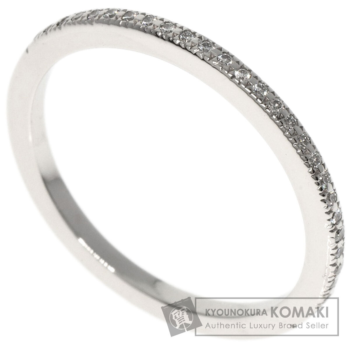 TIFFANY&Co. ティファニー ハーフ エタニティ ダイヤモンド リング・指輪 プラチナPT950 レディース 中古
