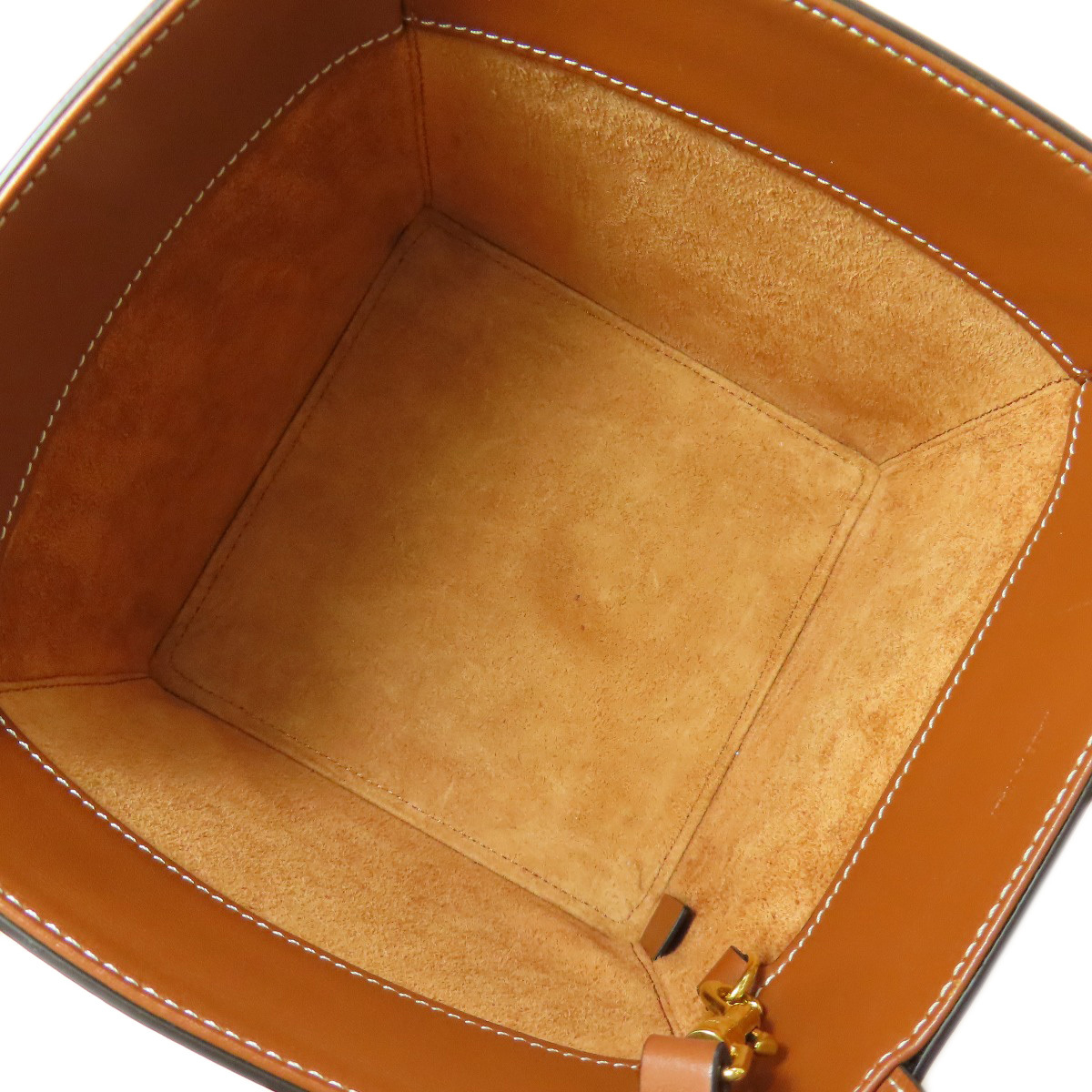 CELINE セリーヌ キューブバッグ ハンドバッグ カーフ レディース 中古