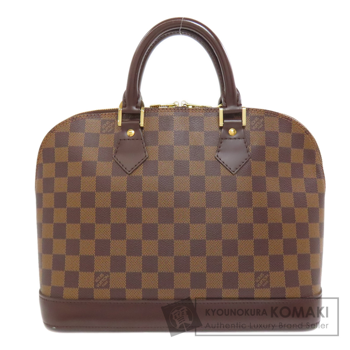 LOUIS VUITTON ルイヴィトン N51131 アルマ ハンドバッグ ダミエキャンバス レディース 中古