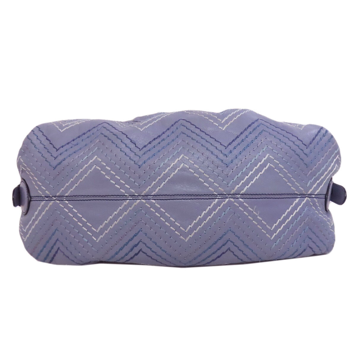 FENDI フェンディ ステッチ ワンショルダー ショルダーバッグ レザー レディース 中古