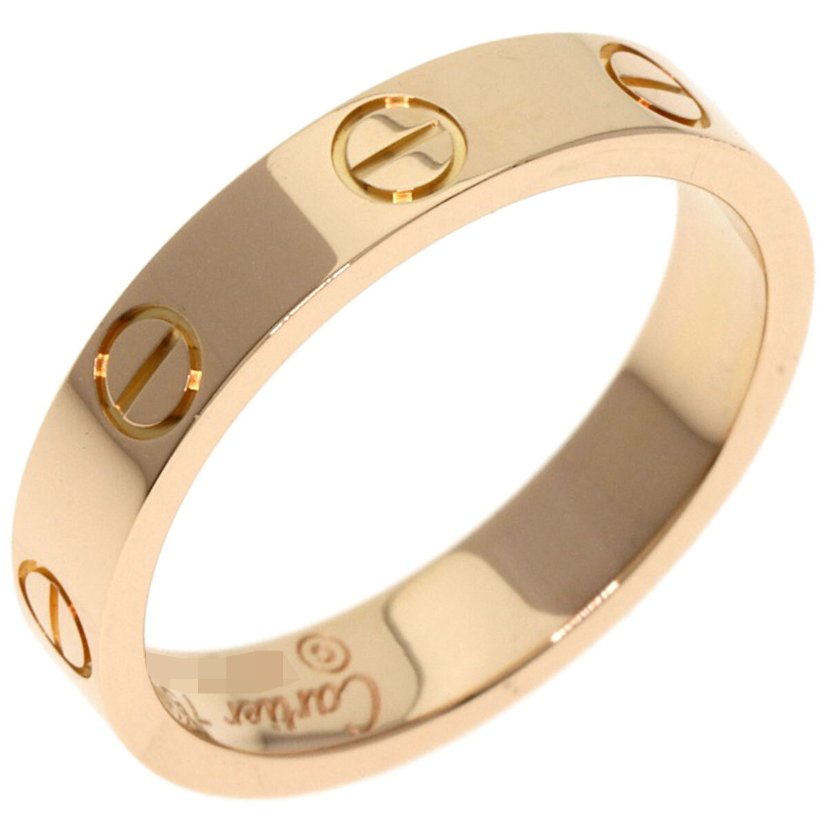 CARTIER カルティエ ミニラブリング #51 リング?指輪 K18ピンクゴールド レディース 中古
