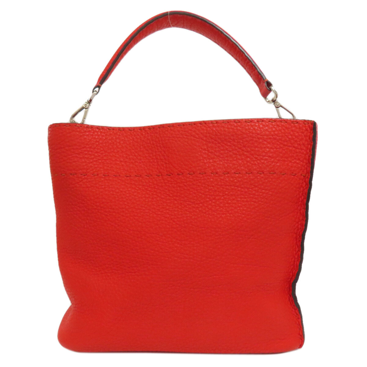 FENDI フェンディ セレリア 2WAY ハンドバッグ カーフ レディース 中古