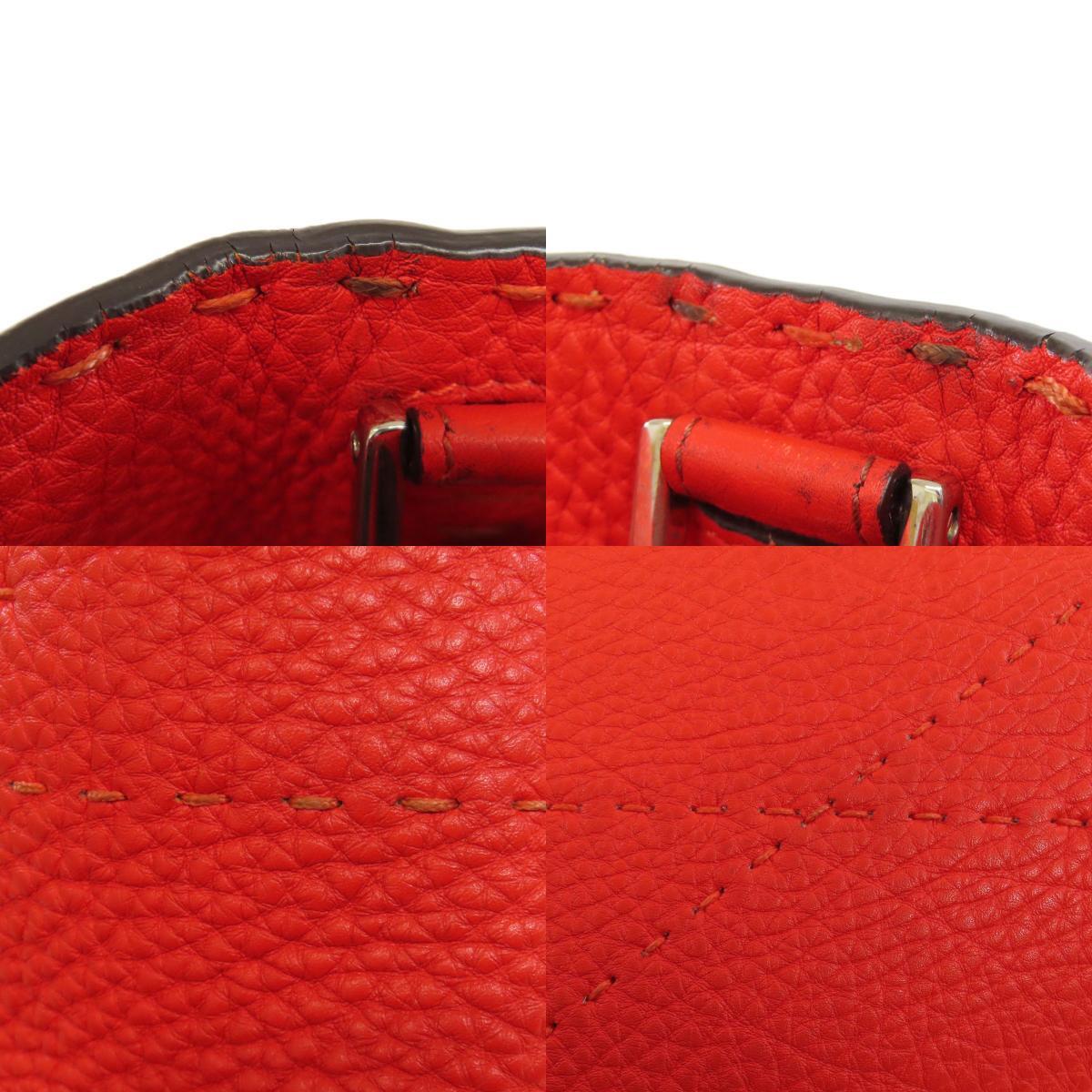 FENDI フェンディ セレリア 2WAY ハンドバッグ カーフ レディース 中古