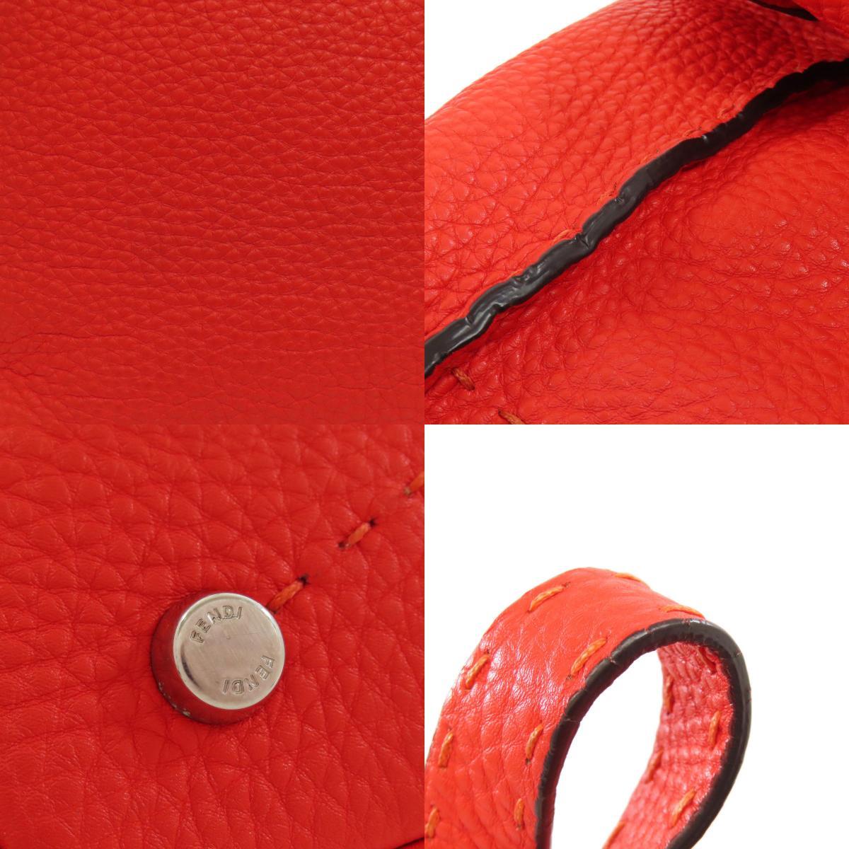 FENDI フェンディ セレリア 2WAY ハンドバッグ カーフ レディース 中古