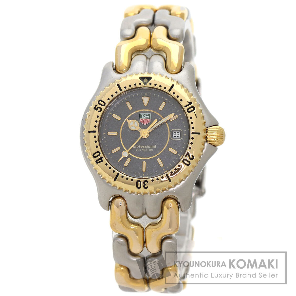 TAG HEUER TAG Heuer WG1320-2 Pro feshonaru наручные часы нержавеющая сталь SS K18YG женский б/у 