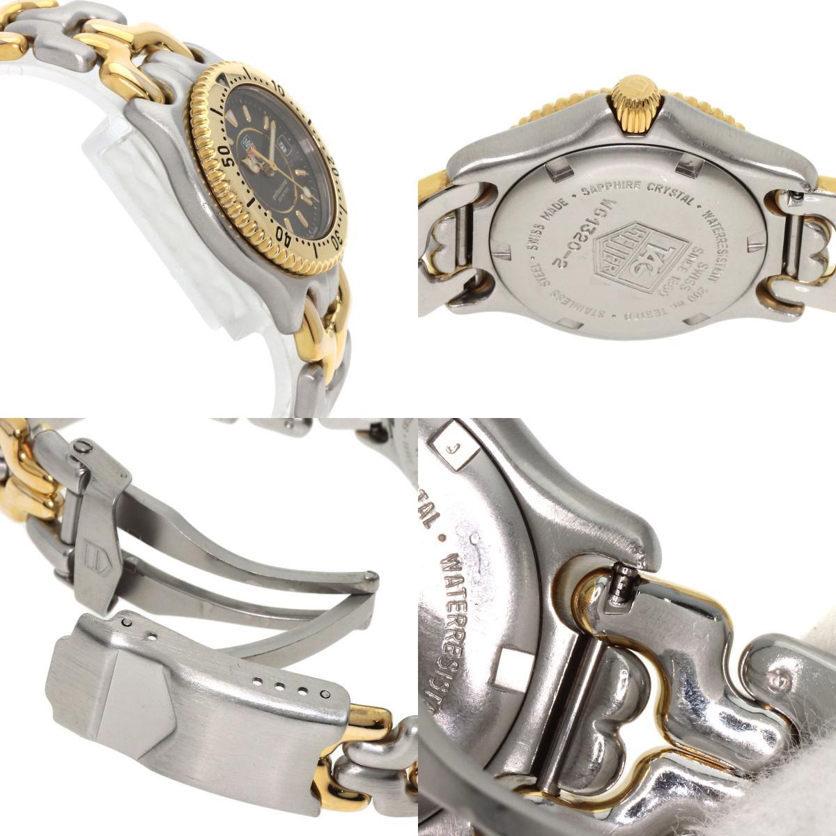TAG HEUER TAG Heuer WG1320-2 Pro feshonaru наручные часы нержавеющая сталь SS K18YG женский б/у 