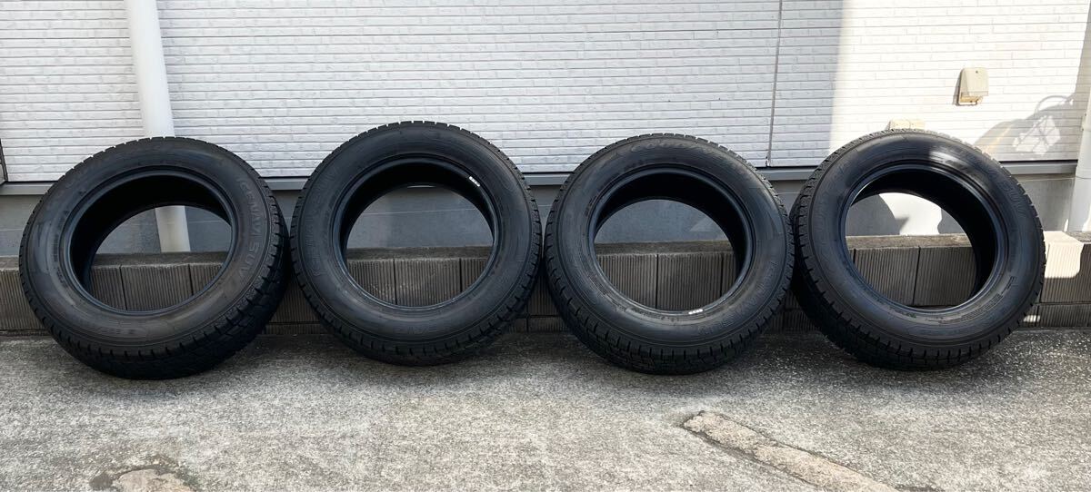 【美品!】225/65R17 スタッドレス【バリ溝】 スタッドレスタイヤ 17インチ 225/65/17 グッドイヤー バリ溝 9