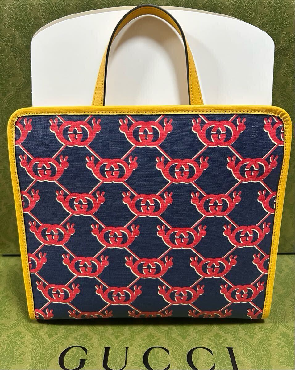 新品 未使用 GUCCI グッチ スネイル チルドレン トートバッグ GG