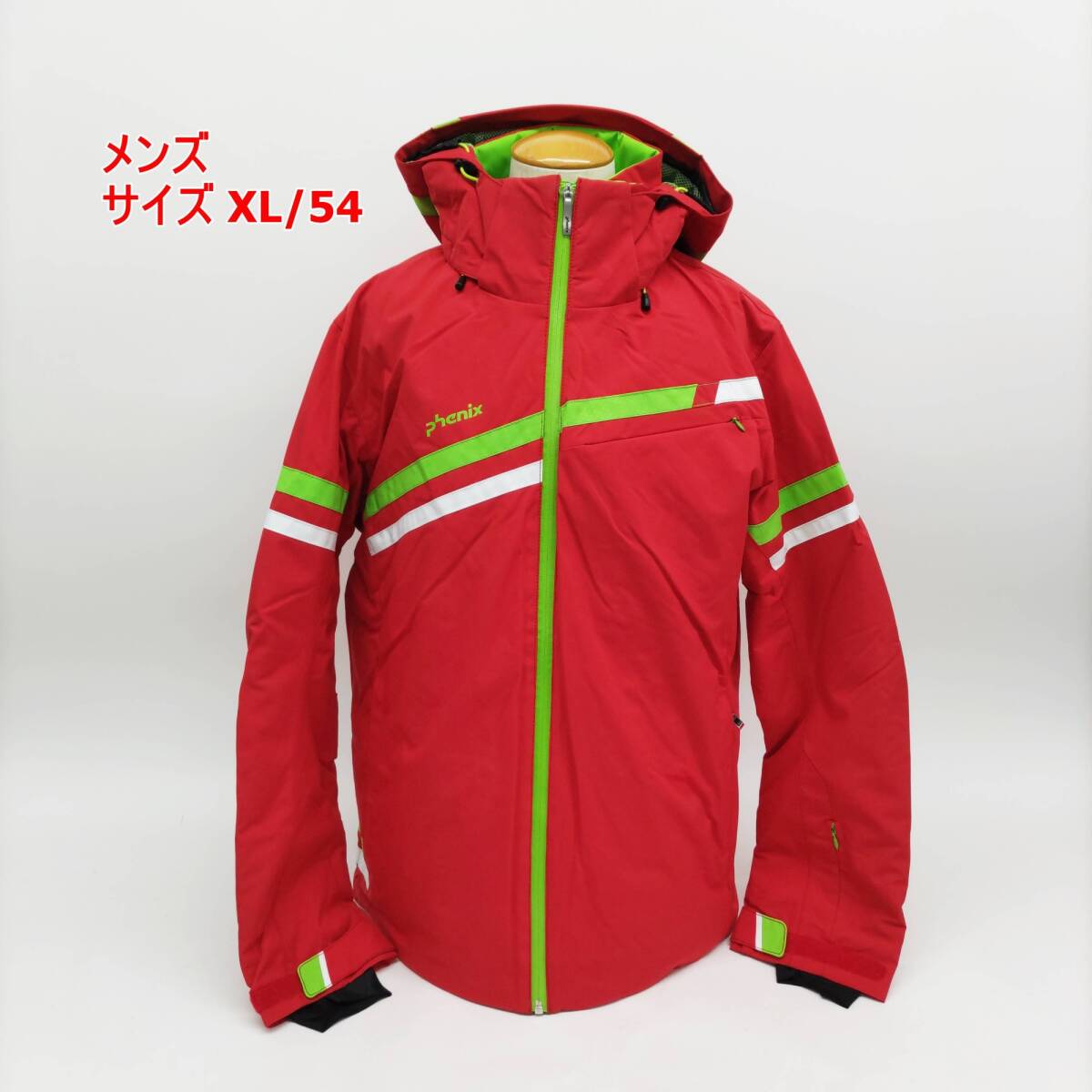 Phenix メンズ スキージャケット XL/54 ES5720T34 レッド Phenix メンズ スキージャケット XL/54 ES5720T34 レッド