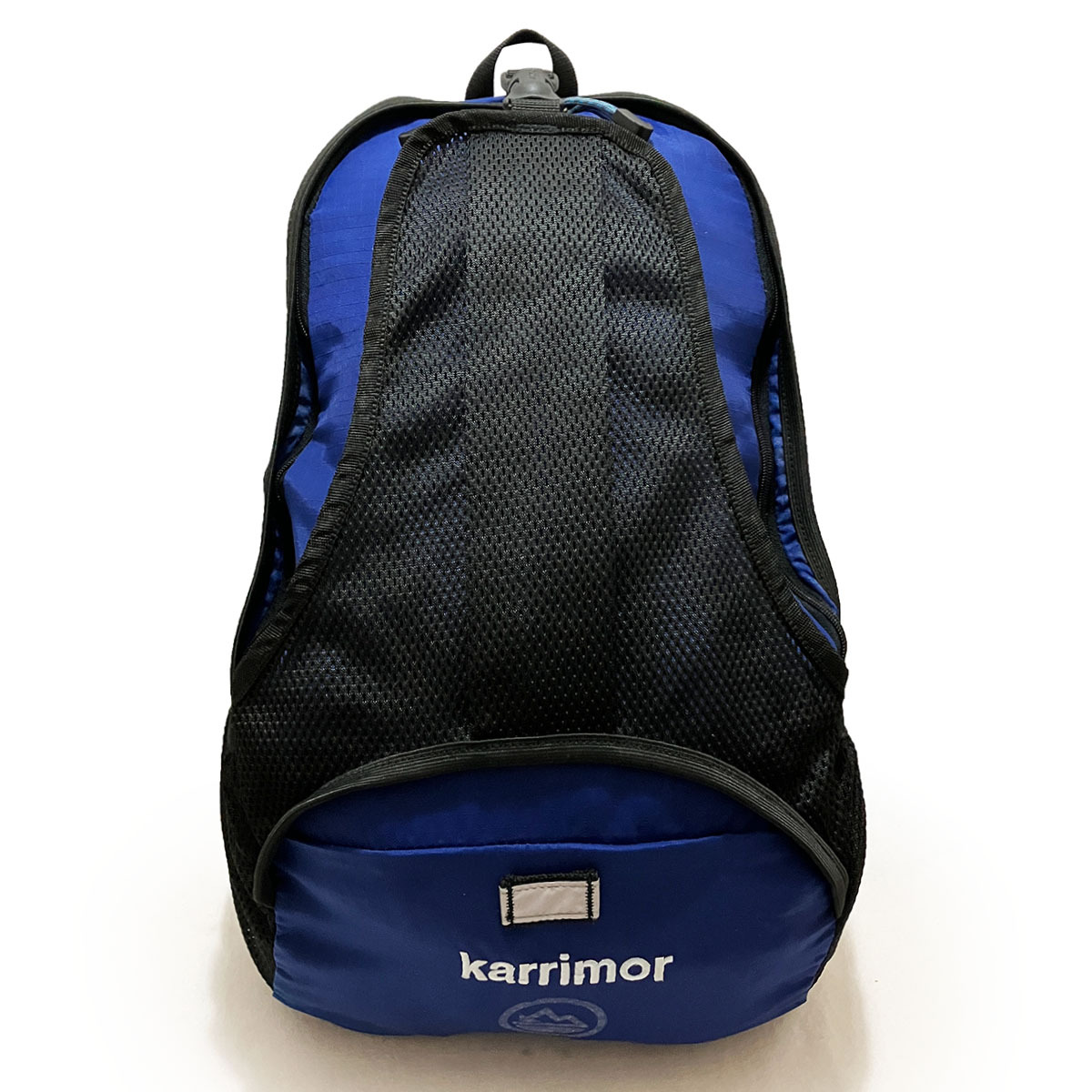 カリマー サイクリング バックパック ブルー ブラック KARRIMOR CYCLING BACK PACK 正規品 本物 オールド クラシック ヘルメットホルダー