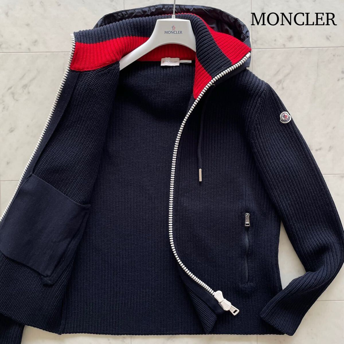 極美品/L相当☆ MONCLER モンクレール MAGLIONE ハイネック 極美品/L相当☆ MONCLER モンクレール MAGLIONE ハイネック