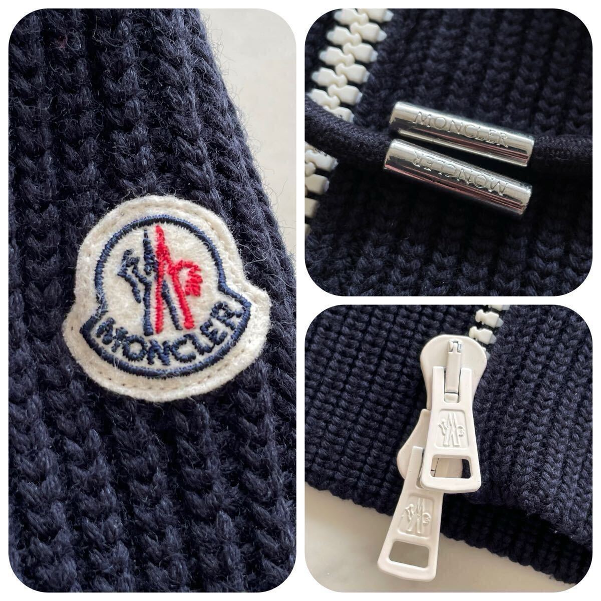 極美品/L相当☆ MONCLER モンクレール MAGLIONE ハイネック 極美品/L相当☆ MONCLER モンクレール MAGLIONE ハイネック