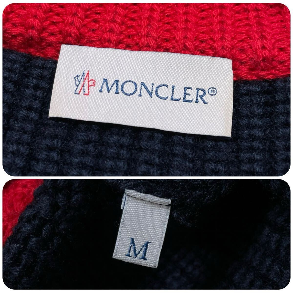 極美品/L相当☆ MONCLER モンクレール MAGLIONE ハイネック 極美品/L相当☆ MONCLER モンクレール MAGLIONE ハイネック