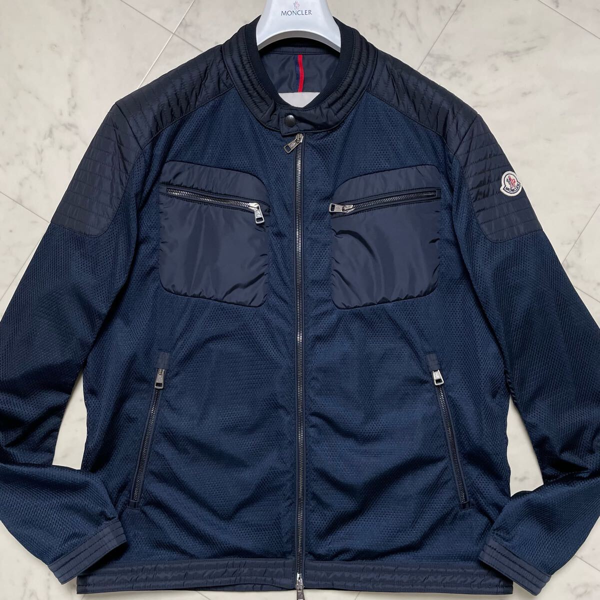 極美品/希少XXL☆ MONCLER モンクレール FABRICE ナイロン切替 極美品/希少XXL☆ MONCLER モンクレール FABRICE ナイロン切替