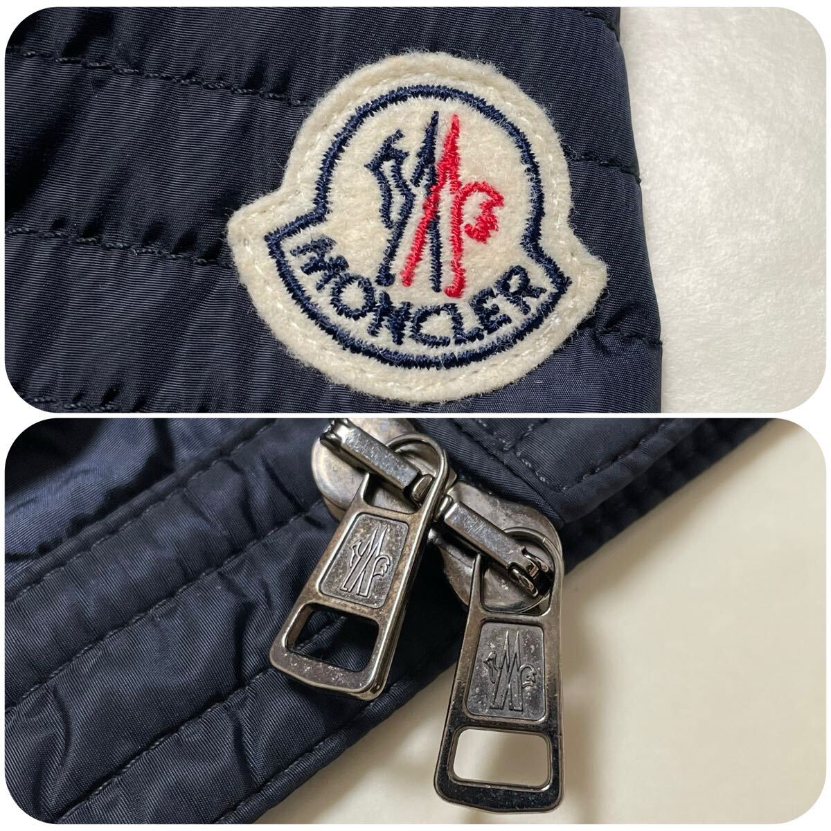 極美品/希少XXL☆ MONCLER モンクレール FABRICE ナイロン切替 極美品/希少XXL☆ MONCLER モンクレール FABRICE ナイロン切替