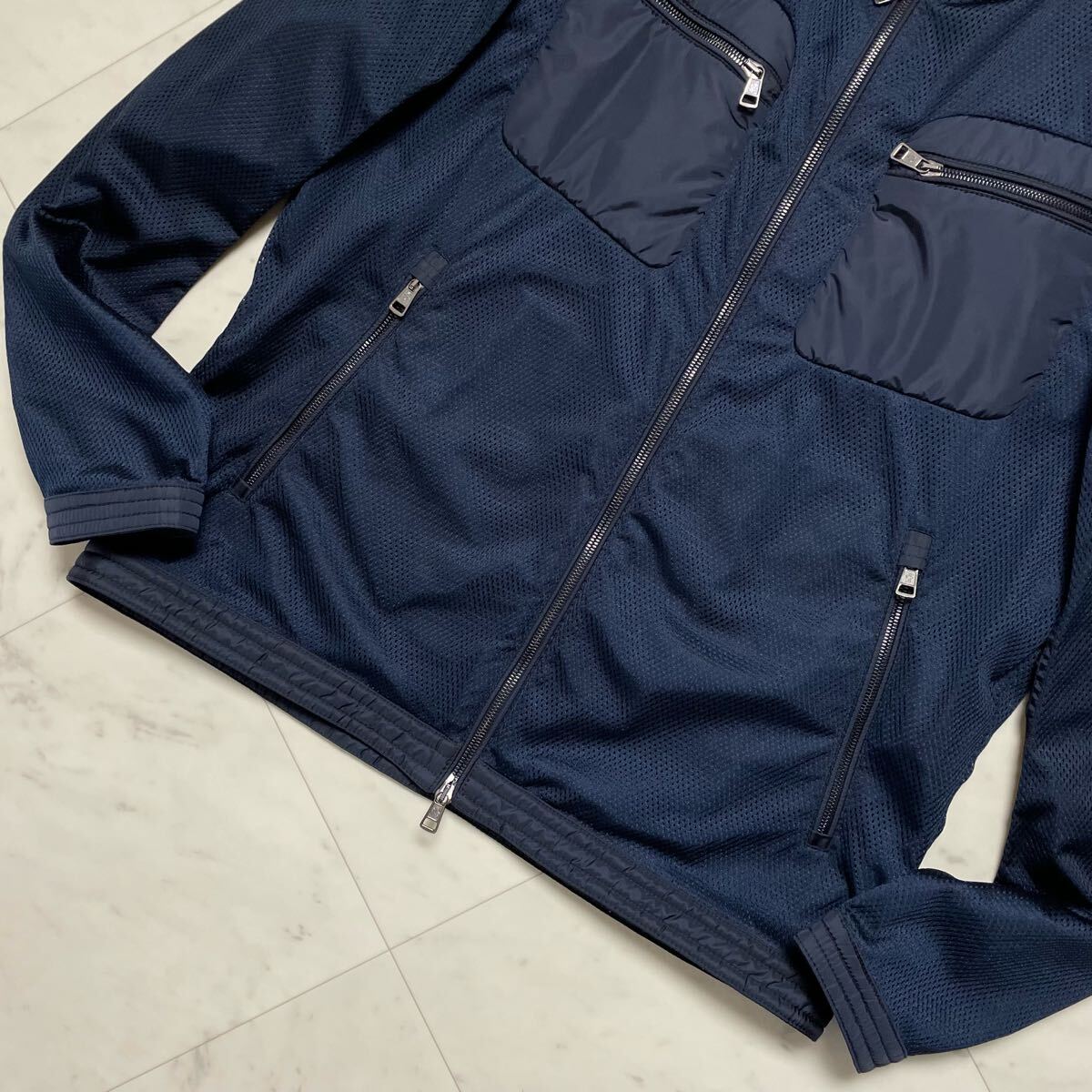 極美品/希少XXL☆ MONCLER モンクレール FABRICE ナイロン切替 極美品/希少XXL☆ MONCLER モンクレール FABRICE ナイロン切替