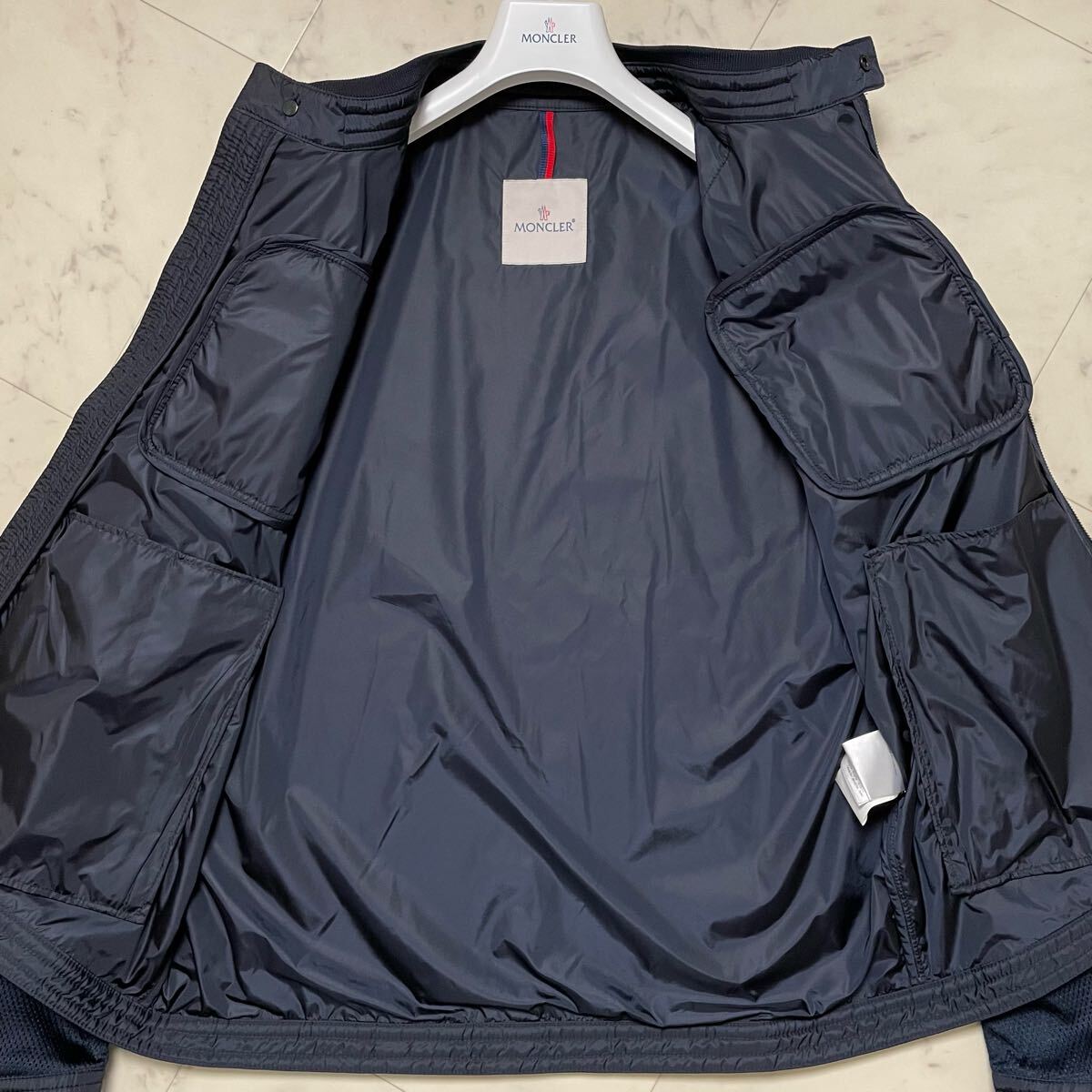 極美品/希少XXL☆ MONCLER モンクレール FABRICE ナイロン切替 極美品/希少XXL☆ MONCLER モンクレール FABRICE ナイロン切替