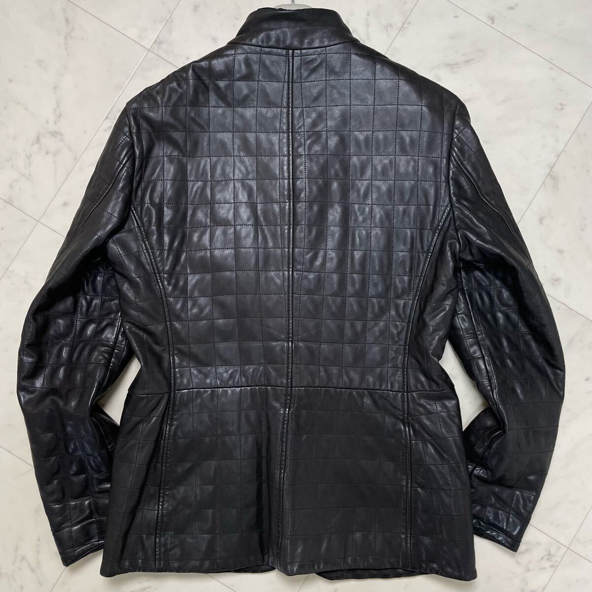 美品/XL☆ ジョルジオアルマーニ GIORGIO ARMANI 最高級羊革 美品/XL☆ ジョルジオアルマーニ GIORGIO ARMANI 最高級羊革