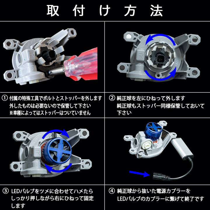 クラウン 220系 新メモリー方式 イエロー ホワイト 2色切替え L1B LEDフォグランプ 車検対応 7000lm 220クラウン カスタム パーツ 2本組