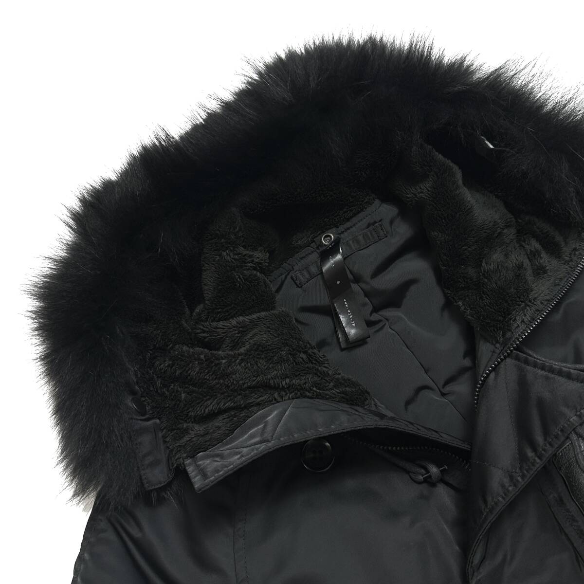定価12万 wjk VINTAGE 66 NYLON LONG N-3B COAT Sサイズ ミリタリーロングコート ジャケット ダウン 1piu akm ジュンハシモト