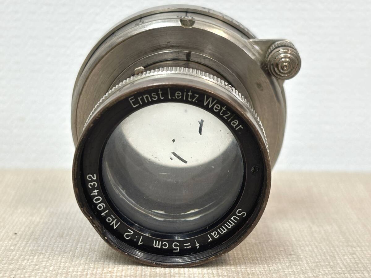 Ernst Leitz Wetzlar Summar 5cm f/2 ライカ Leica Ernst Leitz