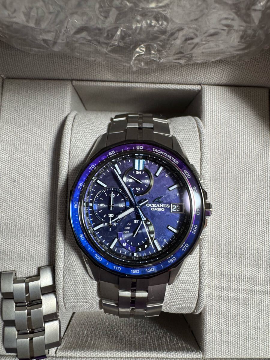オシアナス マンタ 限定 OCW-S7000C-2AJF メンズ 電波ソーラー