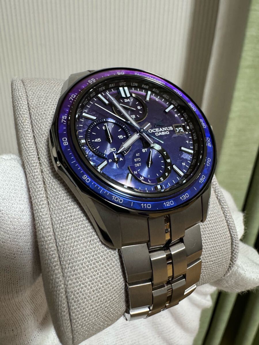 オシアナス マンタ 限定 OCW-S7000C-2AJF メンズ 電波ソーラー