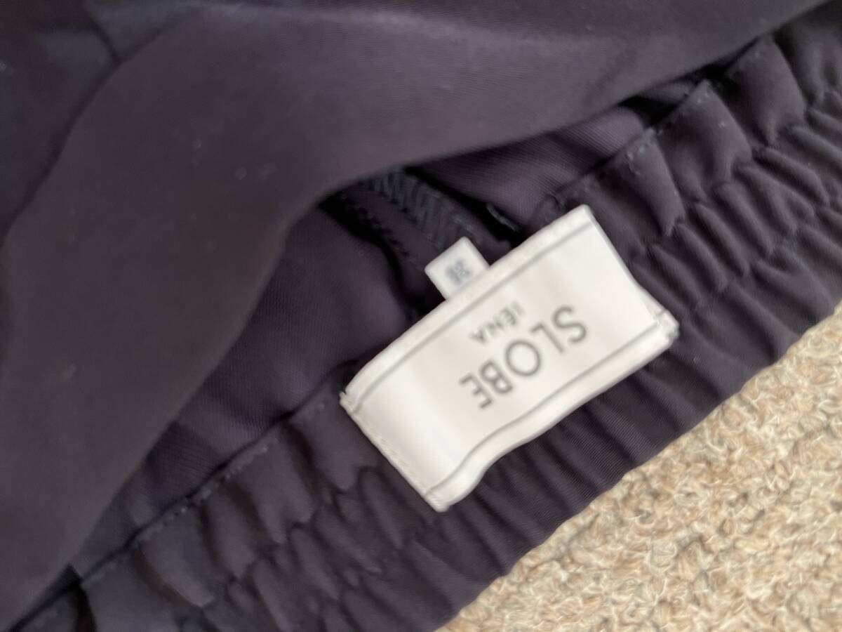 SLOBE IENA スローブイエナ テーパードパンツ 38 ネイビー Mサイズ レディース 美品 きれいめパンツ スーツパンツ 入學(xué)式卒業(yè)式結(jié)婚式2次會(huì)