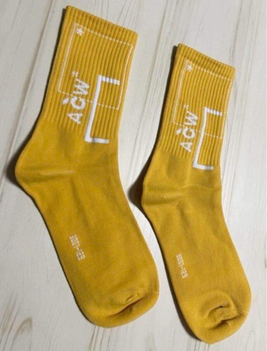 A-COLD-WALLa холодный wall носки носки желтый 