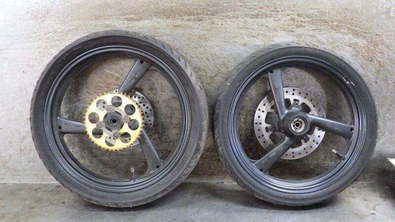 RGA-381A TZR50R 純正 ホイール セット フロント リア 4EU-142 検索 ヤマハ