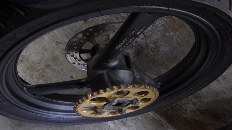 RGA-381A TZR50R 純正 ホイール セット フロント リア 4EU-142 検索 ヤマハ