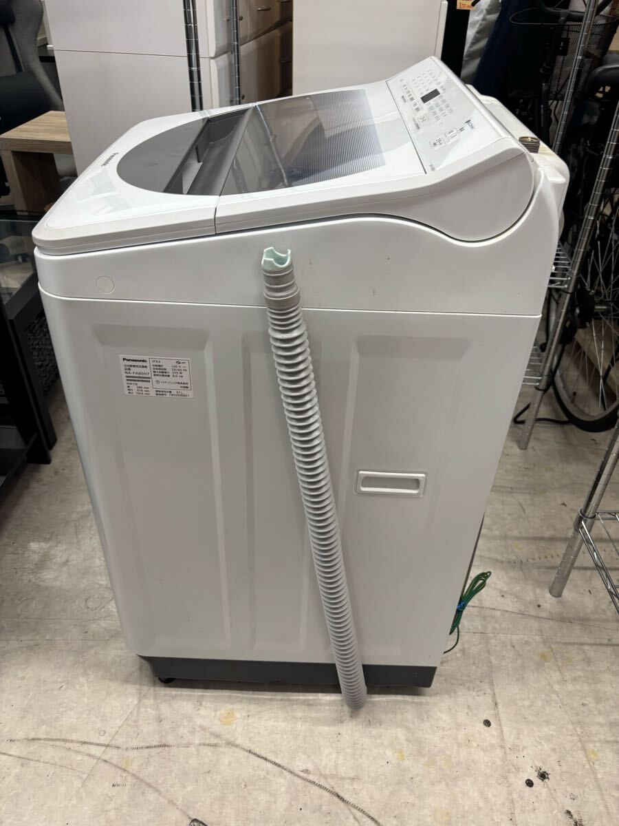 B713】 Panasonic パナソニック 全自動洗濯機 8.0kg NA-FA80H7 B713】 Panasonic パナソニック 全自動洗濯機 8.0kg NA-FA80H7