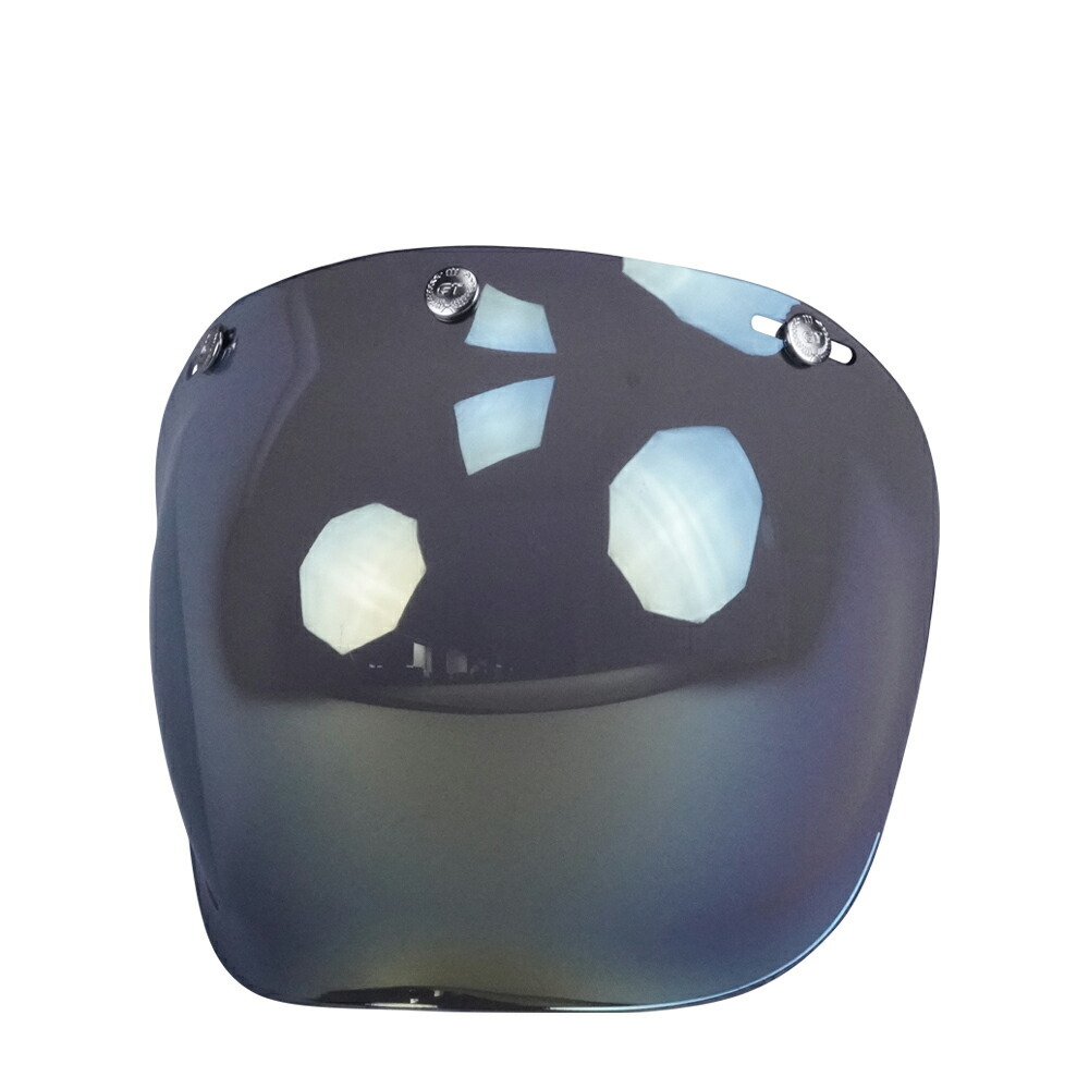 スモールジェットヘル ジェットヘルメット ラメ入りパープル バブル付き ミラーイエロー 送料無(wú)料 GT301 ヘルメット ノスタルジック GT-301