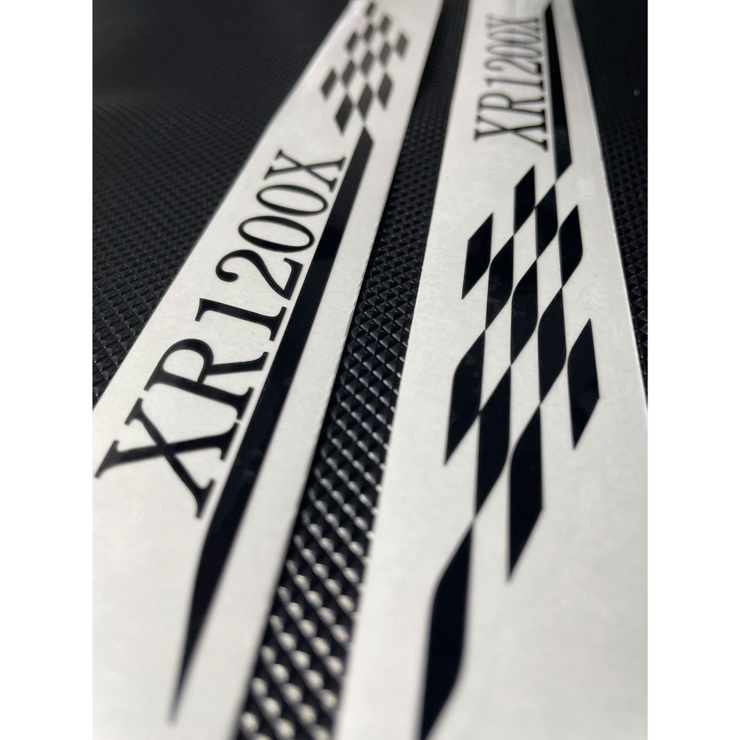 ハーレーダビッドソン XR1200X チェッカーフラッグ カッティングステッカー 転寫シール デカール