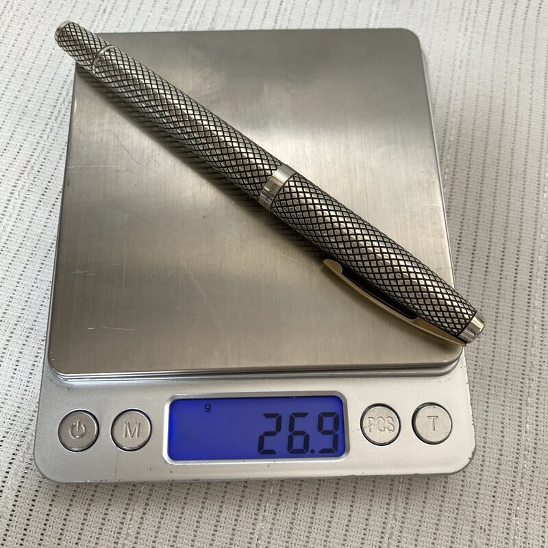 1円～ メンテ済 SHEAFFER シェーファー SILVER 銀無垢