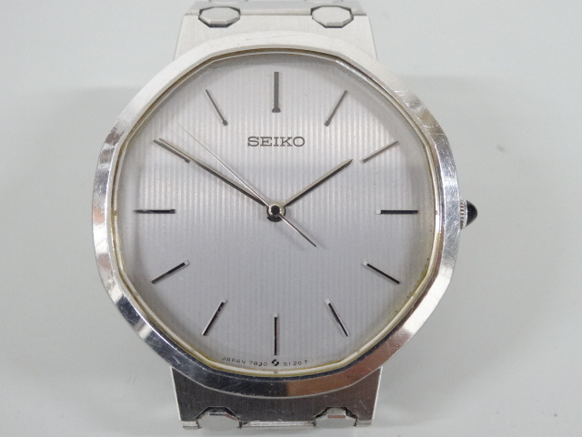 ジャンク SEIKO セイコー Acier アシエ ジェラルド・ジェンタ ジャンク SEIKO セイコー Acier アシエ ジェラルド・ジェンタ