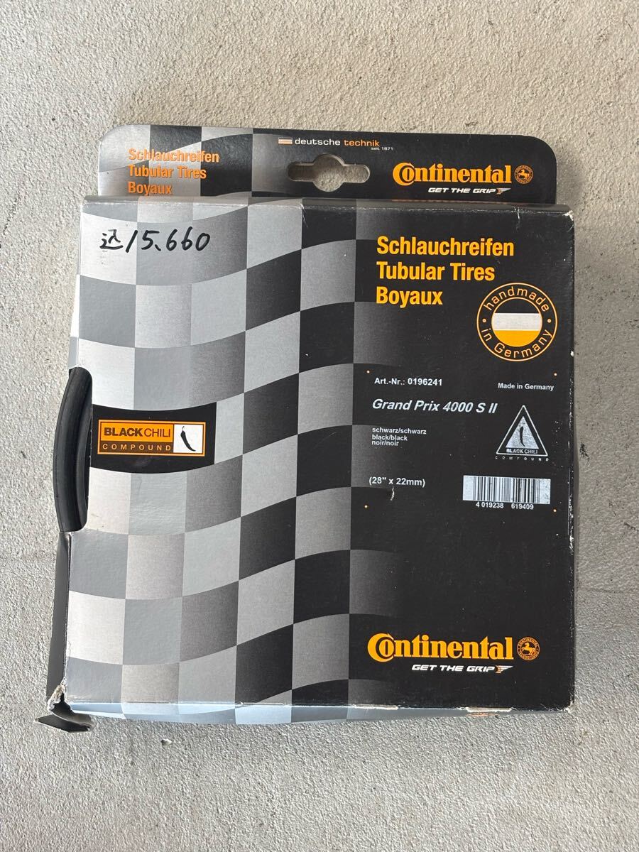 新品未使用品　continental コンチネンタル グランプリ4000 S Ⅱ チューブラー　
