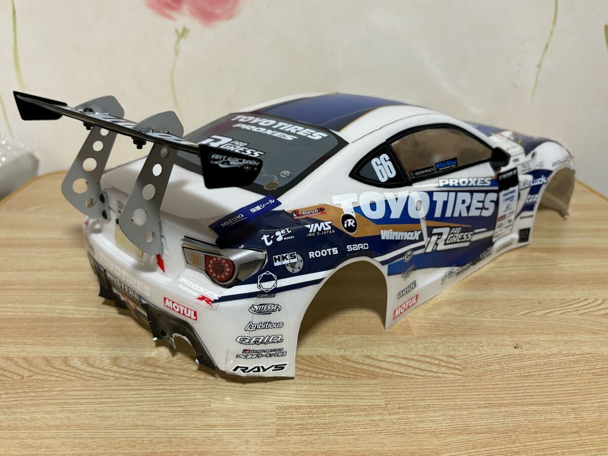 ヨコモドリフト ボディー トヨタ86 付属品付き ヨコモドリフトボディー Yahoo!オークション - 1/10 ヨコモ トヨタ 86 トーヨータイヤ