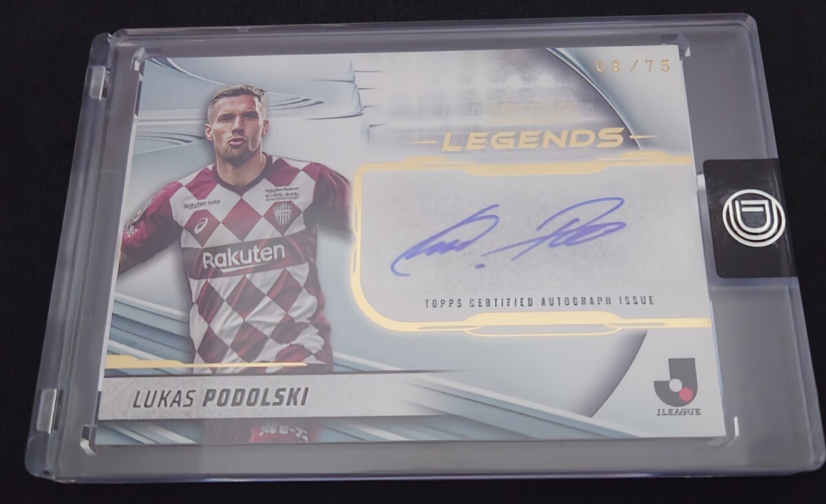 TOPPS Jリーグ 2024 DELUXE ポドルスキ レジェンド 直筆サイン TOPPS Jリーグ 2024 DELUXE ポドルスキ レジェンド 直筆サイン