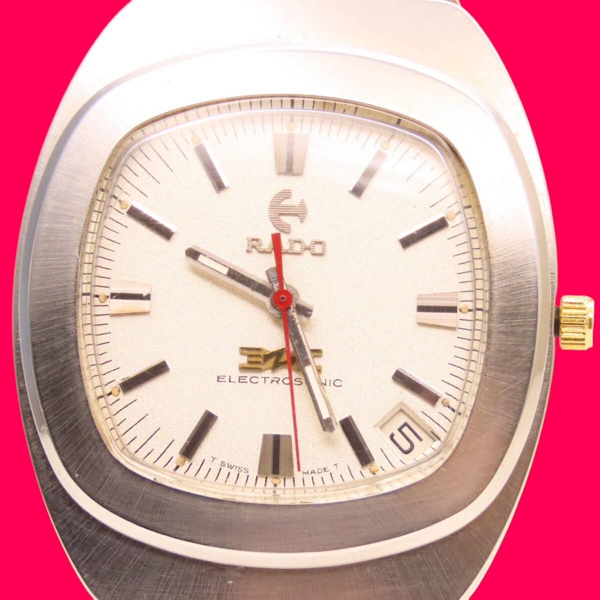 ♪□資産価値 ジャンク 高級レア RADO ラドー ELECTROSONIC ♪□資産価値 ジャンク 高級レア RADO ラドー ELECTROSONIC