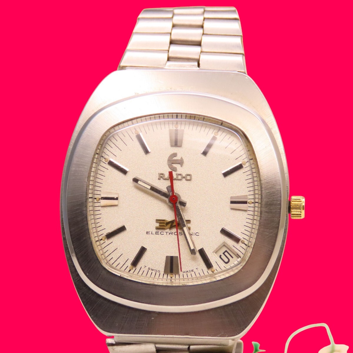 ♪□資産価値 ジャンク 高級レア RADO ラドー ELECTROSONIC ♪□資産価値 ジャンク 高級レア RADO ラドー ELECTROSONIC