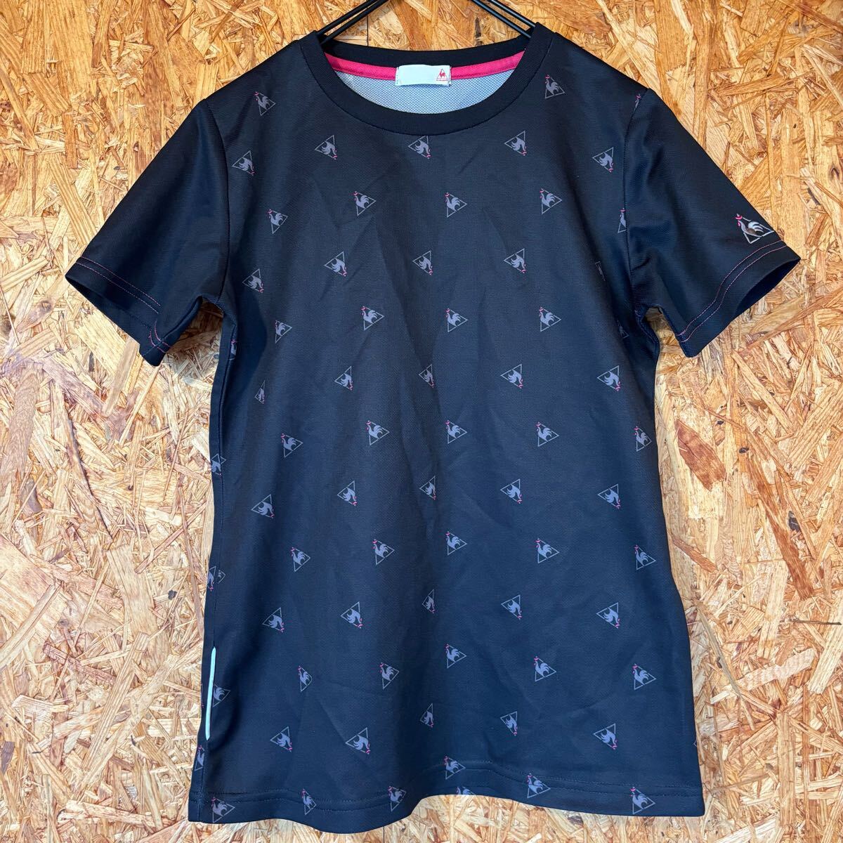 美品　le coq 半袖 Tシャツ スポーツウエア　レディース　トップス　サラッと生地　テロテロ生地　4024