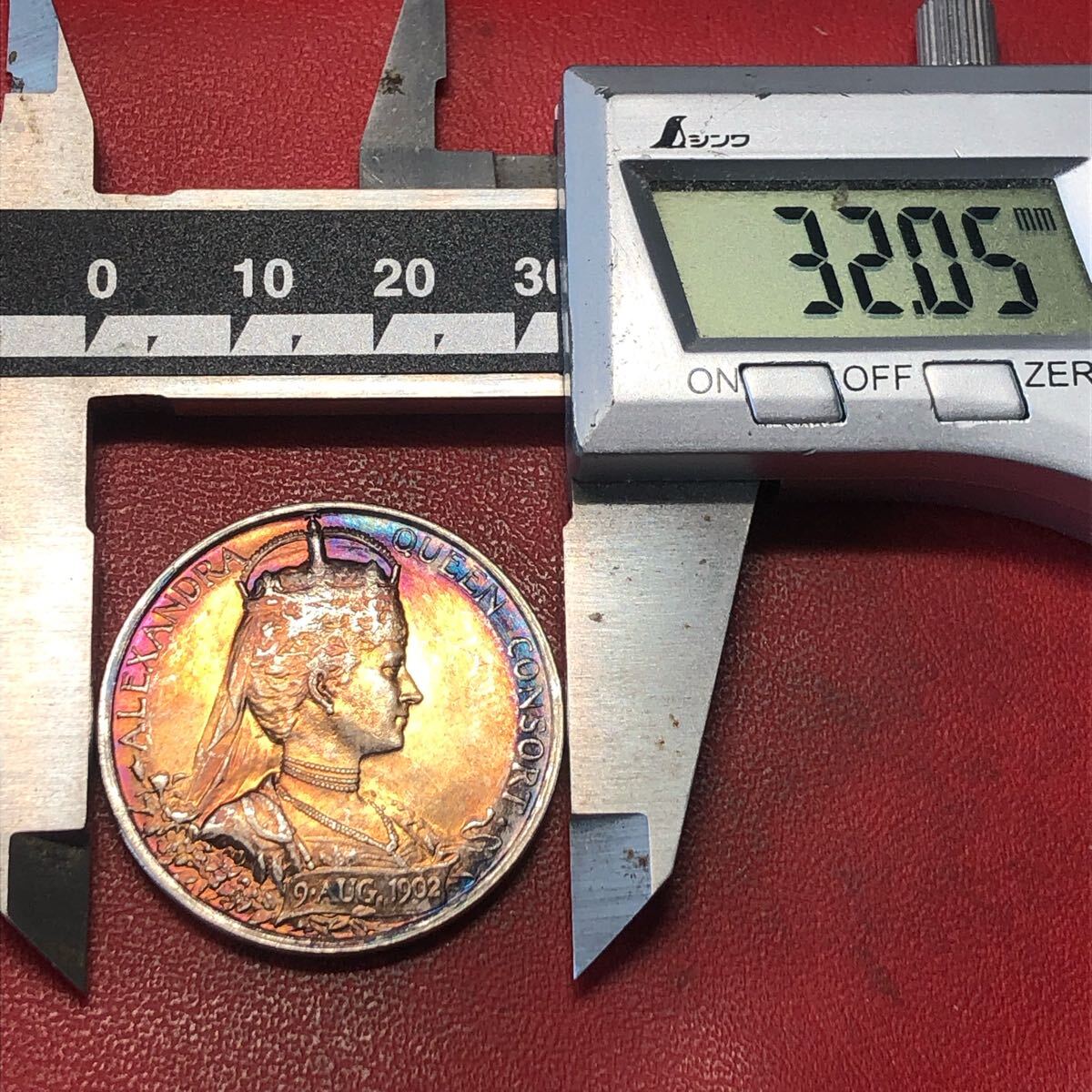 1905☆英領 海峡植民地 1ドル銀貨 エドワード7世 壹圓 大型 貨幣 1905☆英領 海峡植民地 1ドル銀貨 エドワード7世 壹圓 大型 貨幣