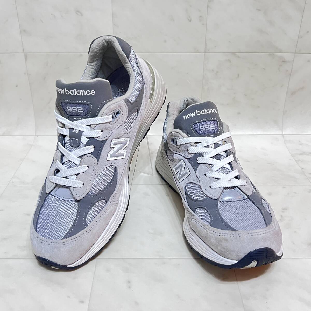 New Balance 992 グレー スニーカー26.5 New Balance M992GR グレー 26.5cm