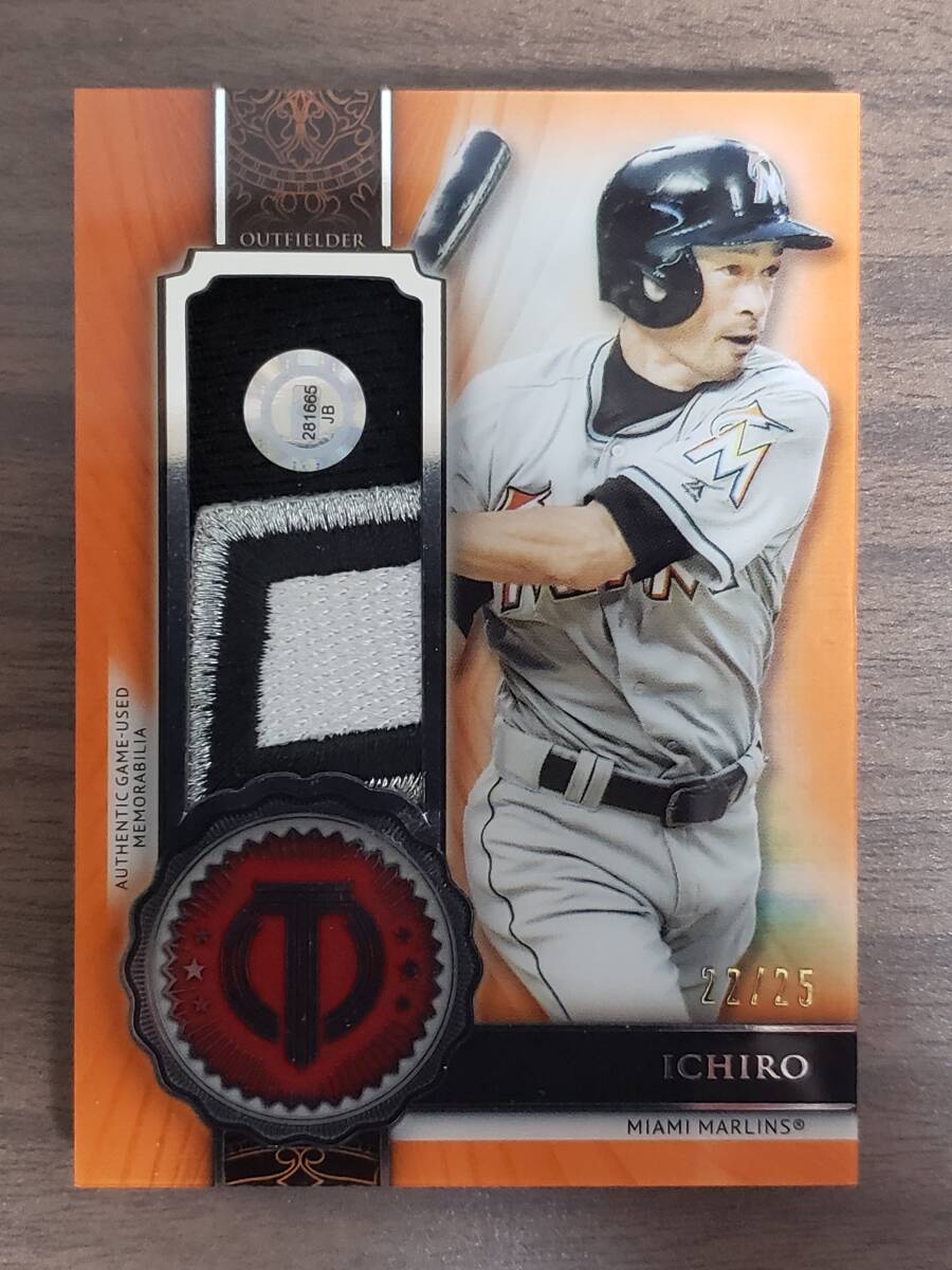 ICHIRO イチロー PATCH 25シリ RELIC / TOPPS 2017 MLB CARD ICHIRO イチロー PATCH 25シリ RELIC / TOPPS 2017 MLB CARD