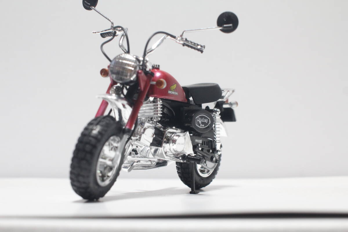 !_1/12 The мотоцикл серии No.72 Honda Z50J Monkey 78 custom Takegawa specification Ver.2 Aoshima покраска конечный продукт дисплей с футляром 