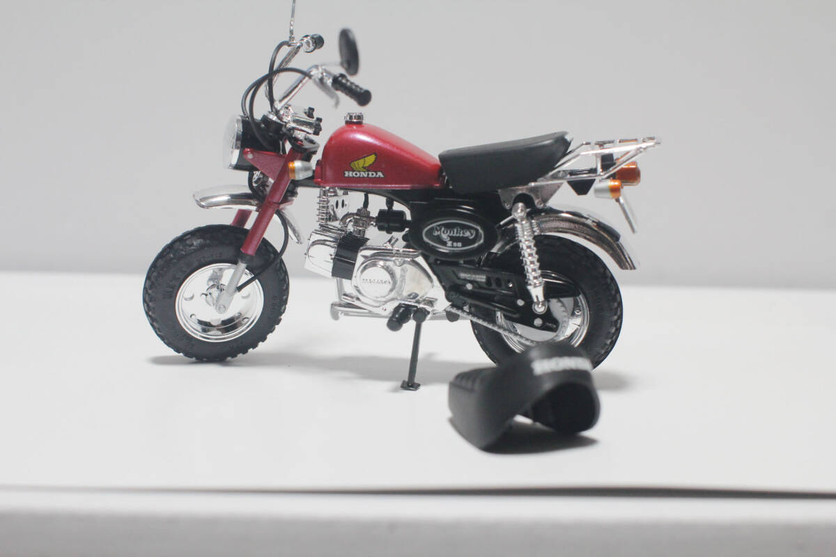 !_1/12 The мотоцикл серии No.72 Honda Z50J Monkey 78 custom Takegawa specification Ver.2 Aoshima покраска конечный продукт дисплей с футляром 