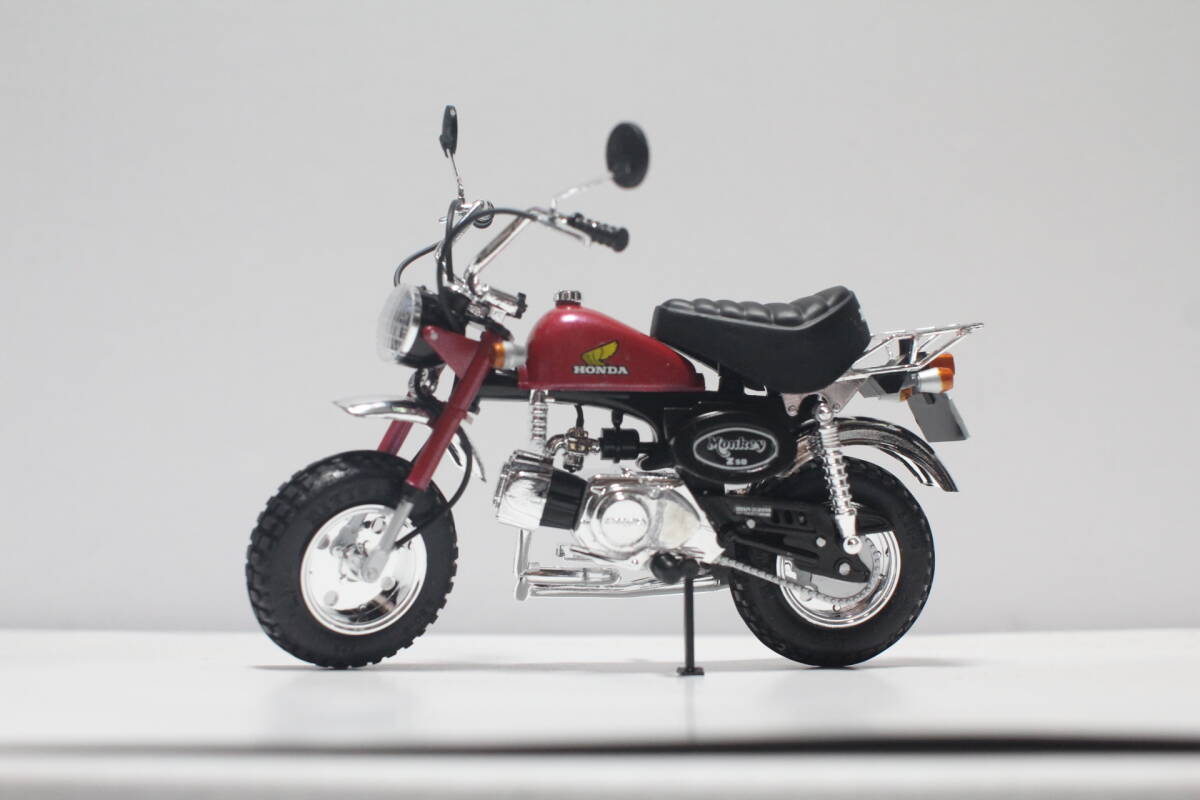 !_1/12 The мотоцикл серии No.72 Honda Z50J Monkey 78 custom Takegawa specification Ver.2 Aoshima покраска конечный продукт дисплей с футляром 